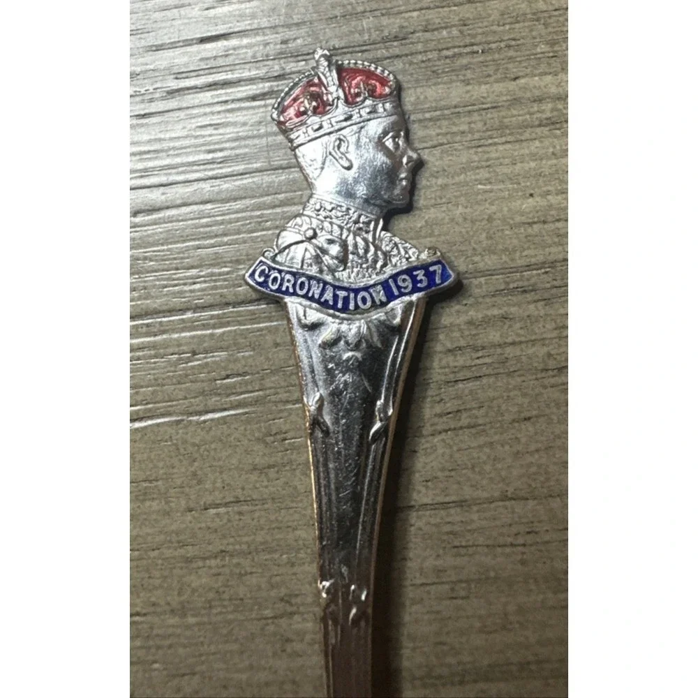Coronation 1937 Vintage Souvenir Spoon Collectible